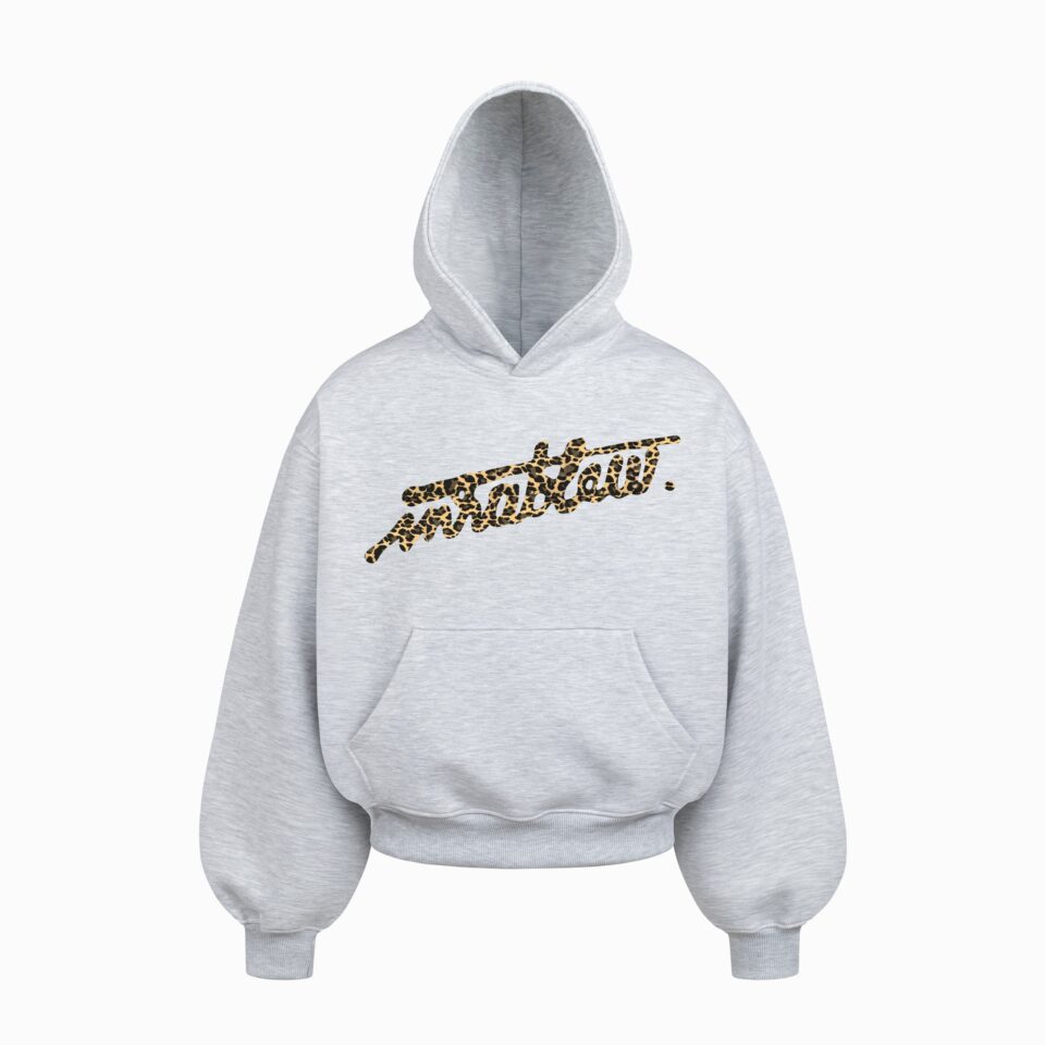 GRAFFITI SAFARI BOXY HOODIE (MELANGE)